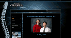 Desktop Screenshot of clinicalchiropractic.com